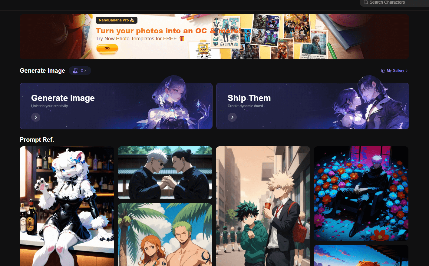 PolyBuzz | Generate custom AI character images